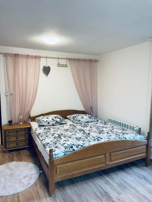 Postel nebo postele na pokoji v ubytování ViLa Veru