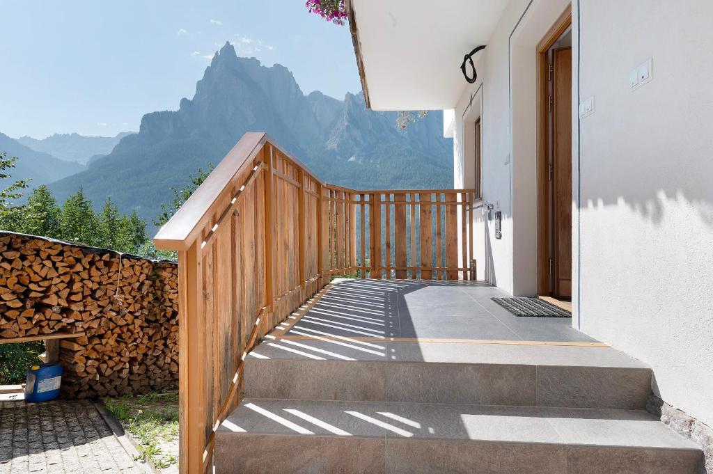 Nespecifikovaný výhled na hory nebo výhled na hory při pohledu z apartmánu
