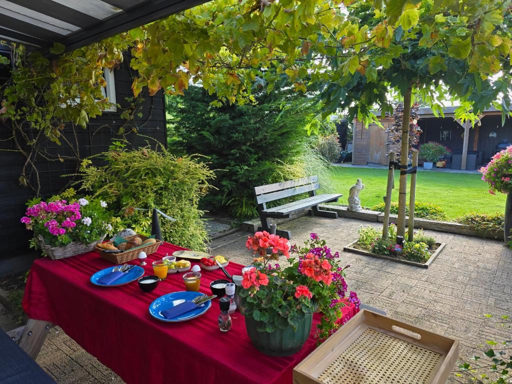 Zahrada ubytování B&B WELKOM Zierikzee