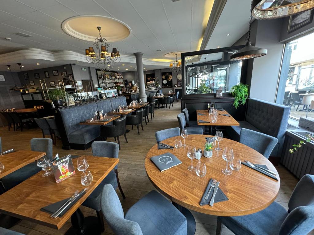 Restaurace v ubytování Hôtel Villa Des 2 Caps