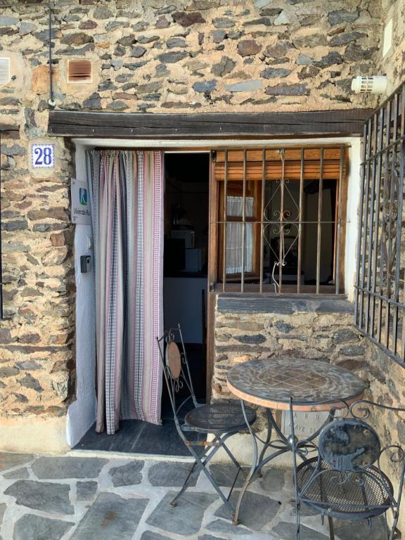 Patio alebo iná vonkajšia časť ubytovania La Ermita del Poqueira