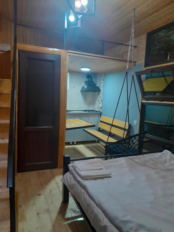 Postel nebo postele na pokoji v ubytování Green Garden B&B