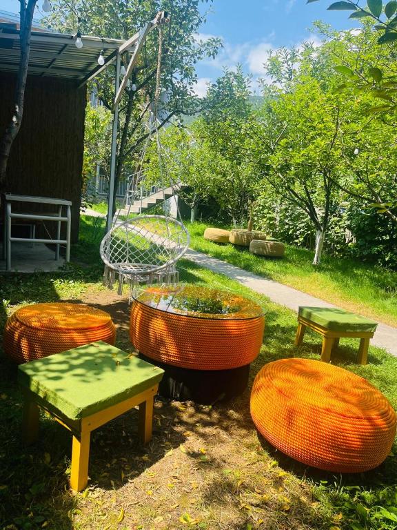 Zahrada ubytování Andranik B&B