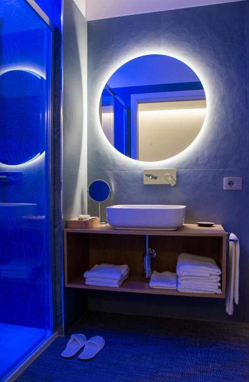 Koupelna v ubytování Papavero Giallo B&B