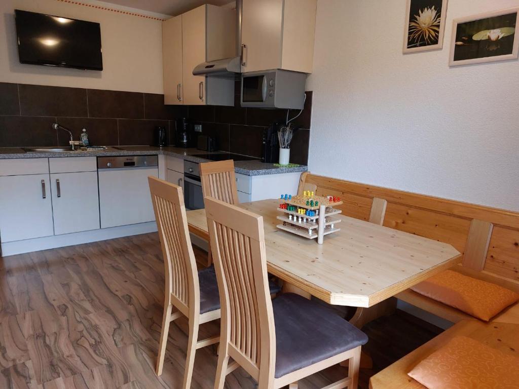 Kuchyňa alebo kuchynka v ubytovaní Appartements am See
