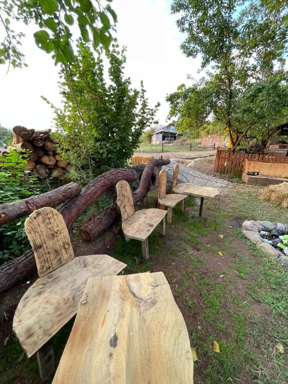 Zahrada ubytování Shtepizat e Rames Agroturizem