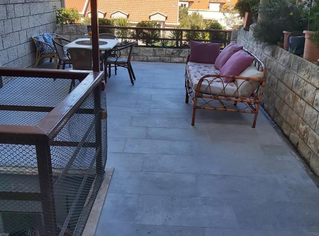 Balkón alebo terasa v ubytovaní Big Terrace Apartment
