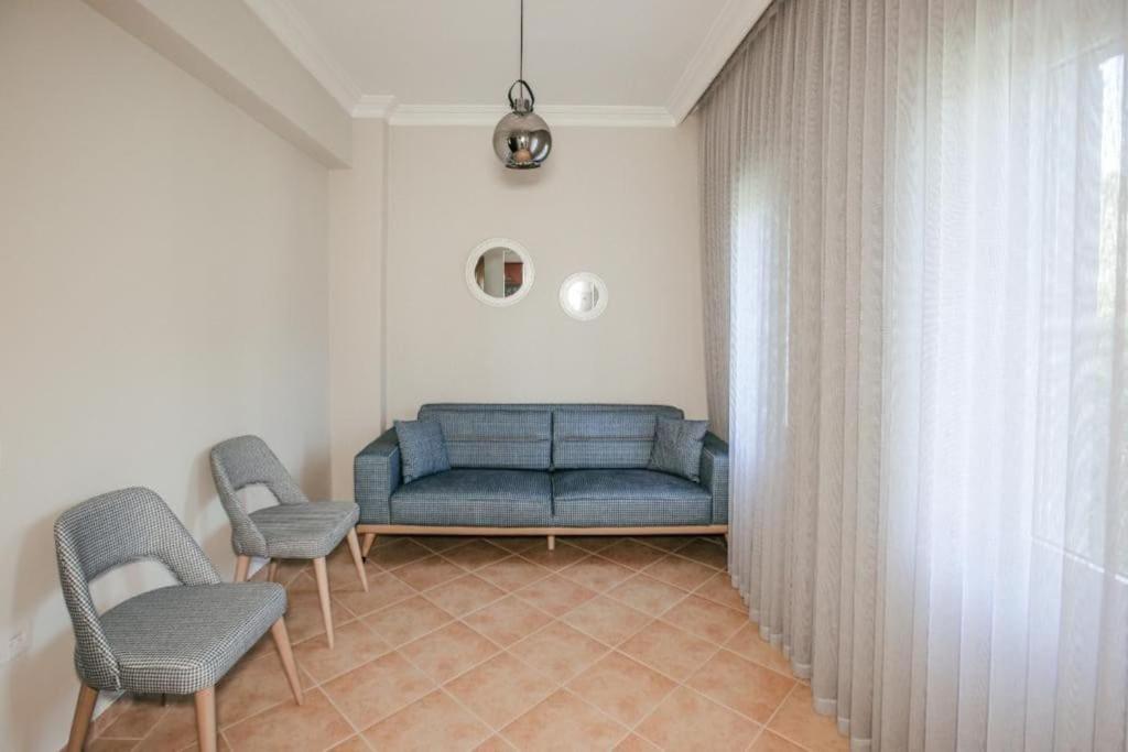 Posezení v ubytování Marmaris'te Özel Havuzlu Villa