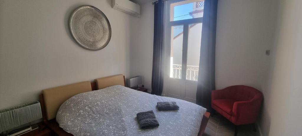 Posteľ alebo postele v izbe v ubytovaní SUPERBE MAISON 6 ch, 4 sdb, terrasses et billard