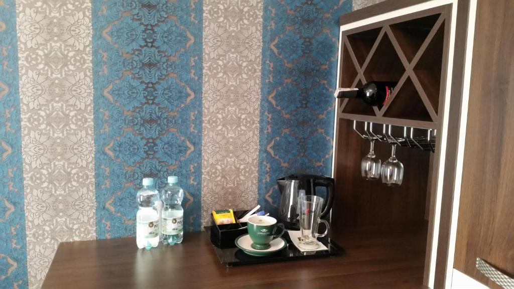 Kuchyňa alebo kuchynka v ubytovaní Hotel Impressa