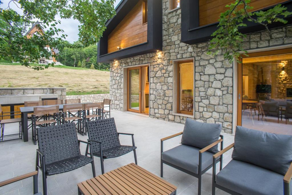Posezení v ubytování Villa Maрle Gate