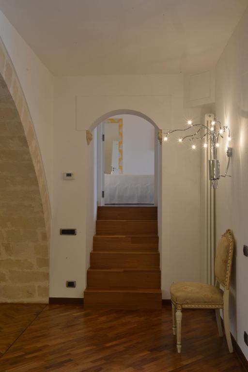 Postel nebo postele na pokoji v ubytování Antica Civita Luxury Room