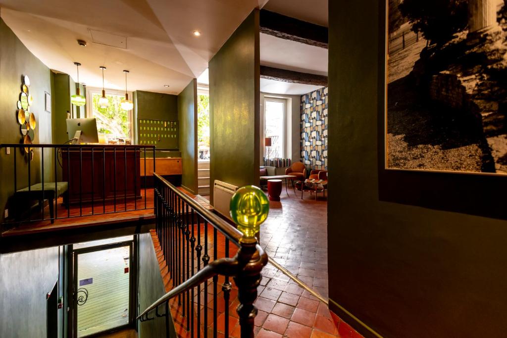 Posezení v ubytování Hotel Burrhus