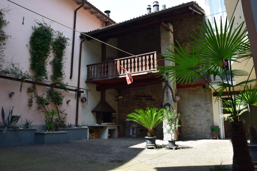 Budova, kde se bed and breakfast nachází