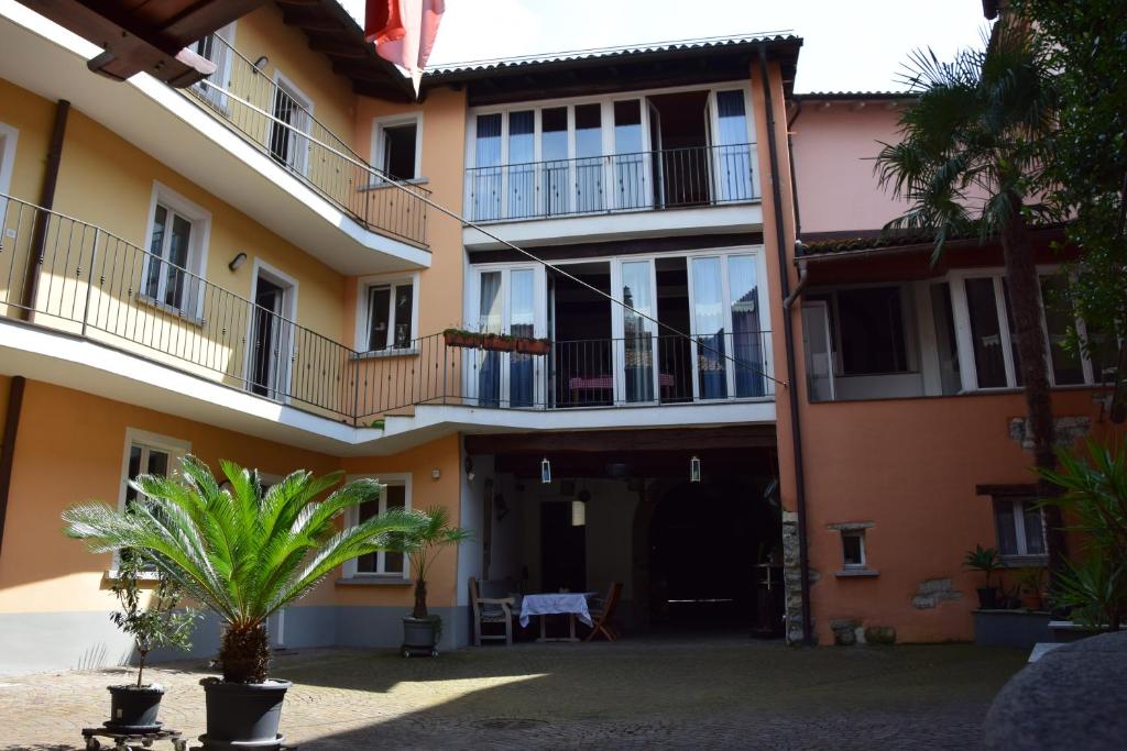 Budova, kde se bed and breakfast nachází