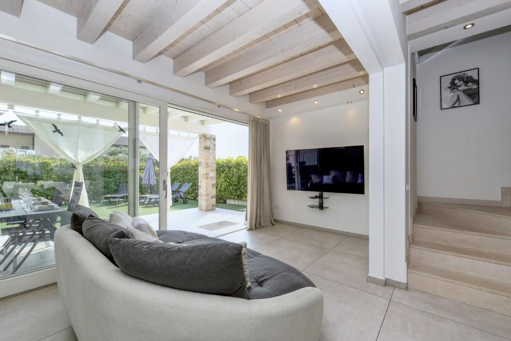 Posezení v ubytování MGH Luxury - Villa Marlene