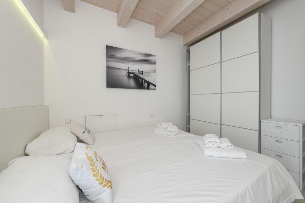 Postel nebo postele na pokoji v ubytování MGH Luxury - Villa Marlene