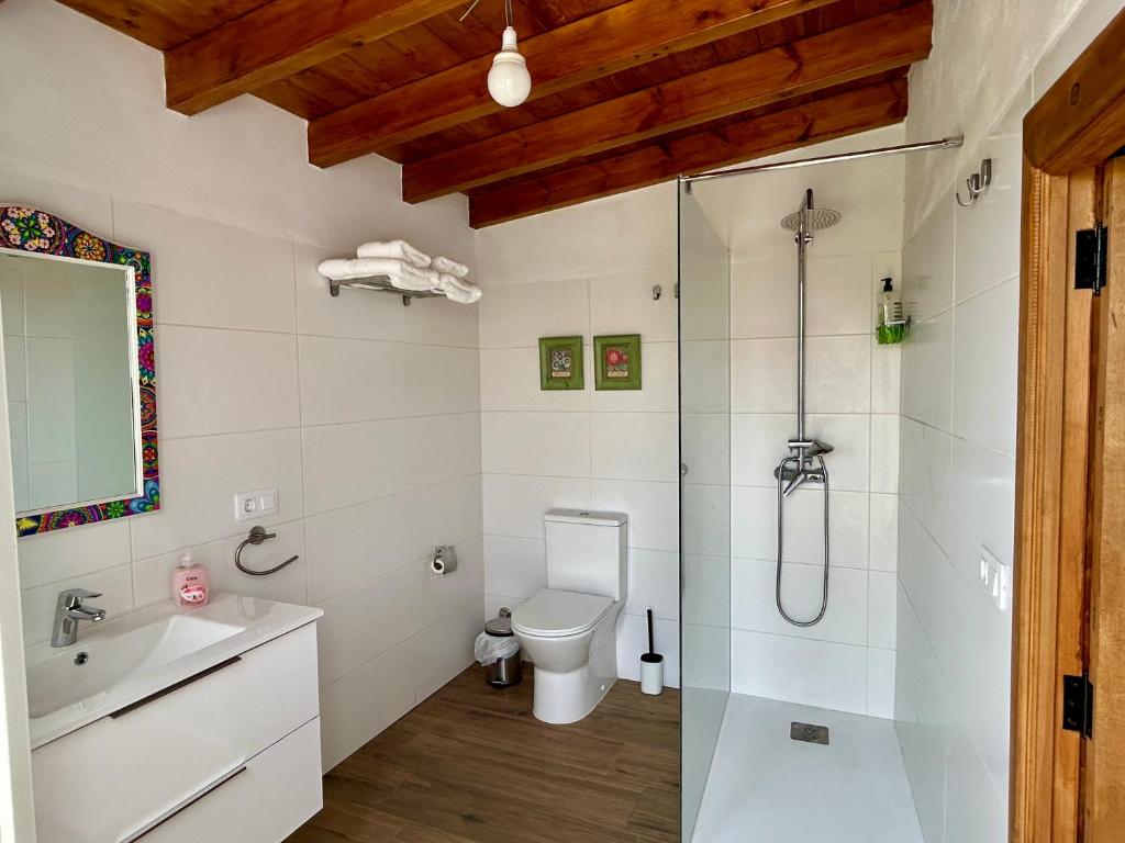 Kúpeľňa v ubytovaní Casa Canaria Tradicional Rosalía