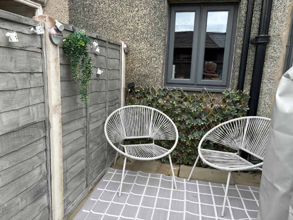 Patio nebo venkovní prostory v ubytování Pemberton cottage