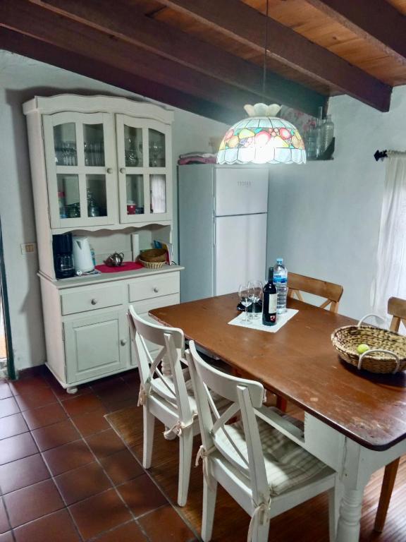 Kuchyňa alebo kuchynka v ubytovaní Casa Canaria Tradicional Rosalía