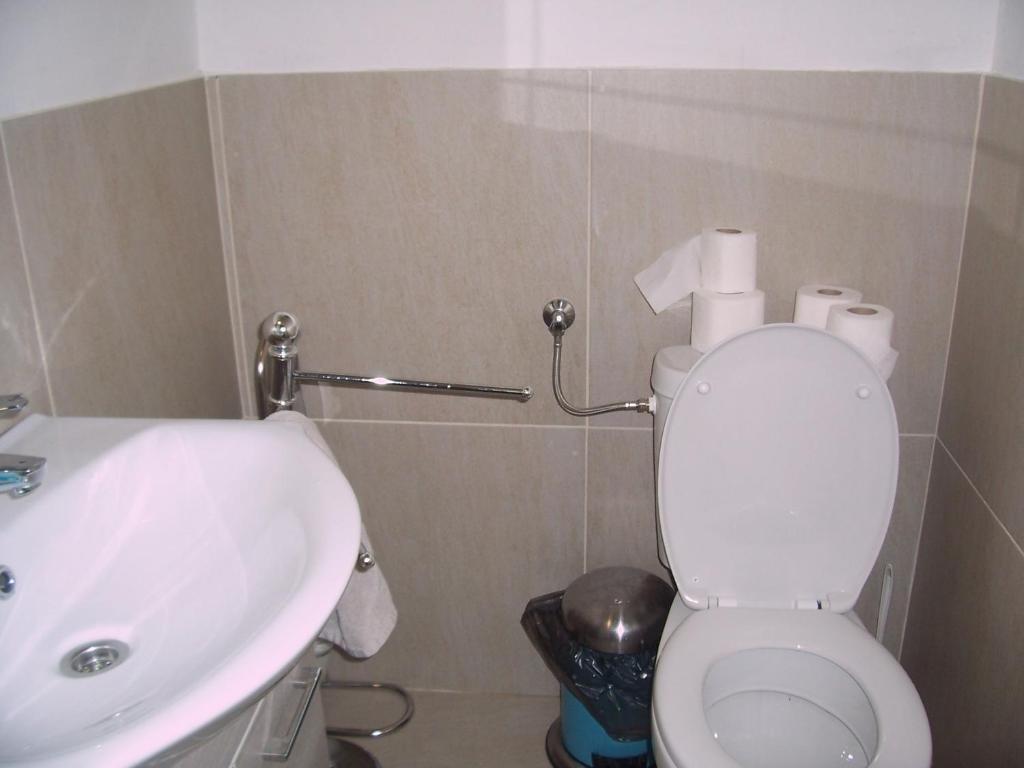 Koupelna v ubytování Universal Apartment Budapest