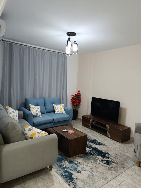 Posezení v ubytování apartment AL1