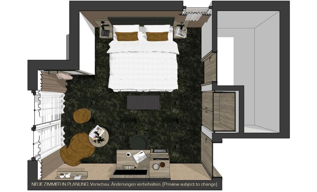Půdorys ubytování Vital & Sporthotel Brixen