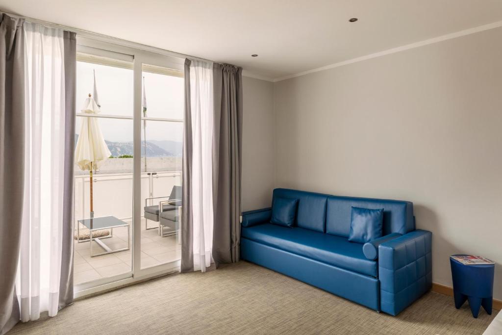Гостиная зона в B&B Hotels Park Hotel Suisse Santa Margherita Ligure