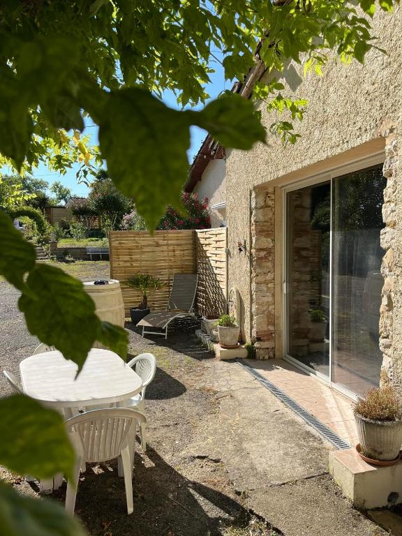 Zahrada ubytování Le gîte Atlas