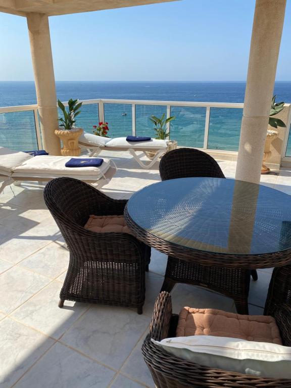luxury seafront penthouse Calpe