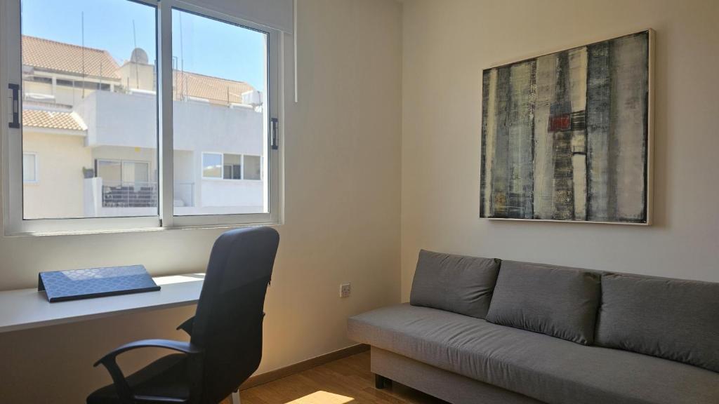 Posezení v ubytování STAY Space View Apartment