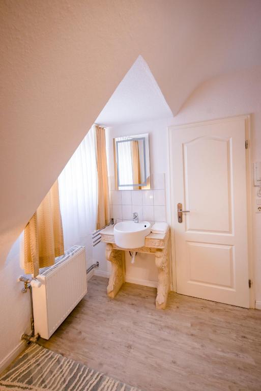 Koupelna v ubytování Franconia City Hotel
