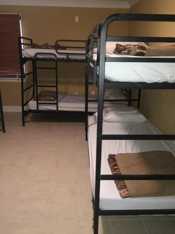 Postel nebo postele na pokoji v ubytování DC International Hostel 1