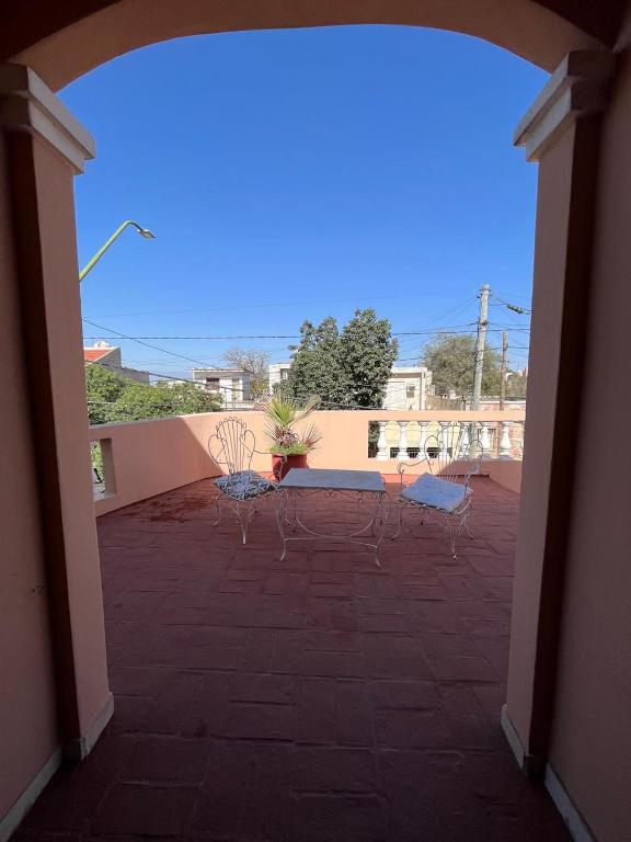 Balkón nebo terasa v ubytování EL departamento con estilo