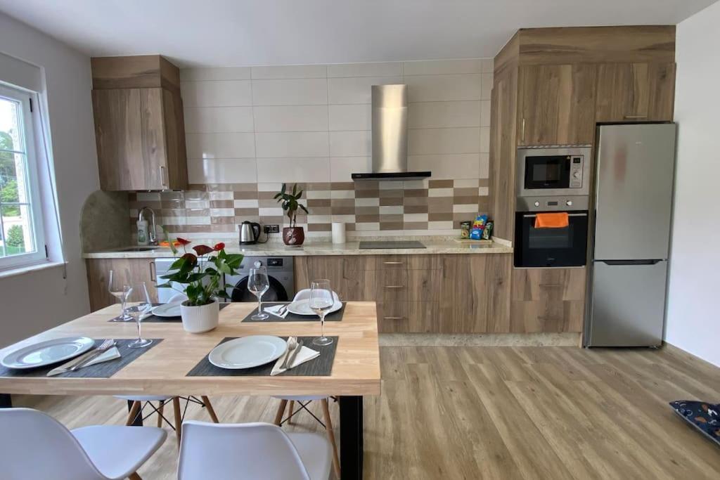 Η κουζίνα ή μικρή κουζίνα στο Casa de Pili