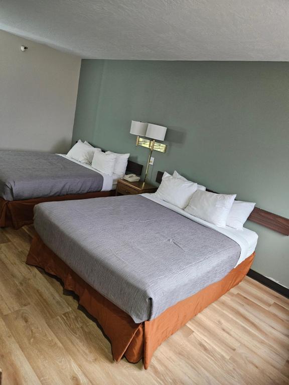 Postel nebo postele na pokoji v ubytování Hotel Zyva