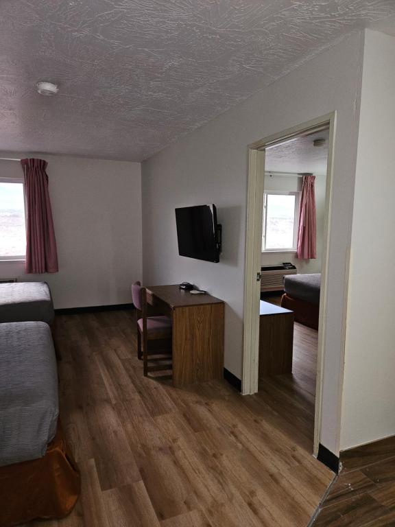 TV a/nebo společenská místnost v ubytování Hotel Zyva