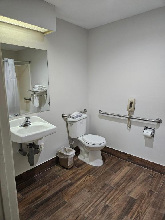 Koupelna v ubytování Hotel Zyva