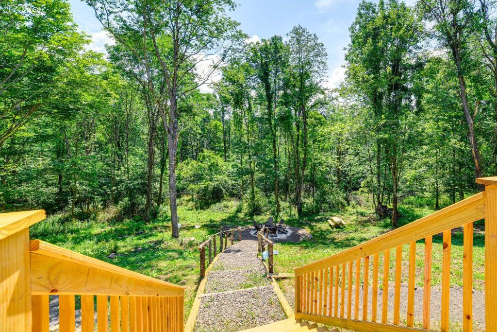 Příroda nedaleko prázdninového domu