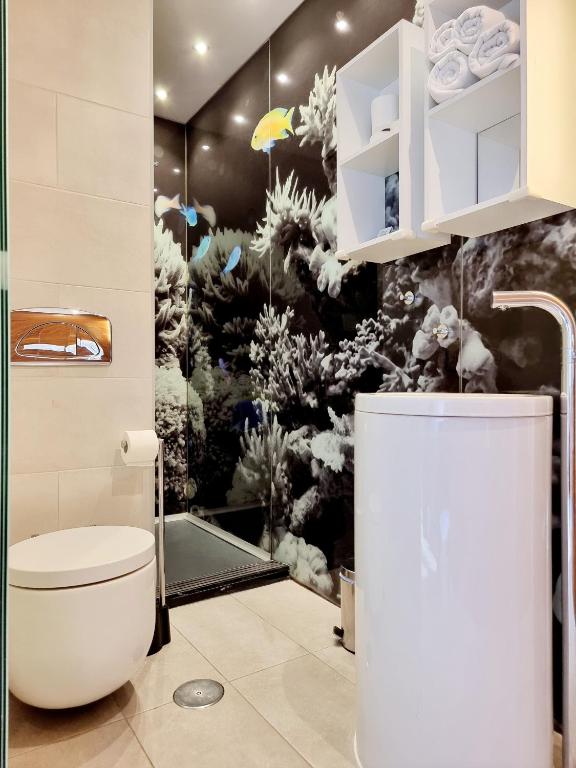 Koupelna v ubytování Apartamentos El Arrecife