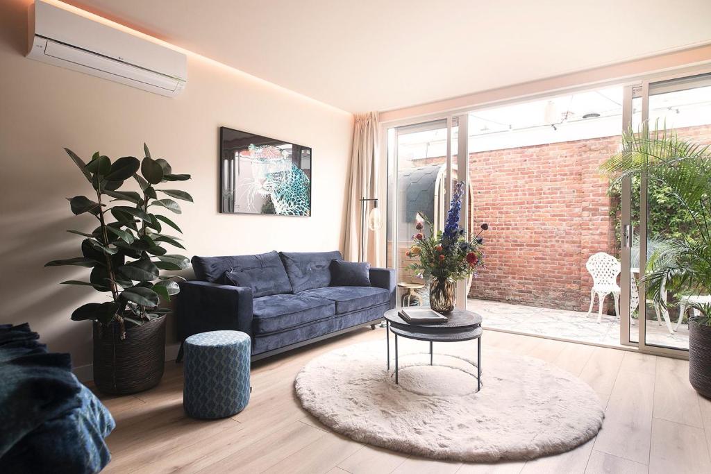 Posezení v ubytování Suite elegance Scheveningen