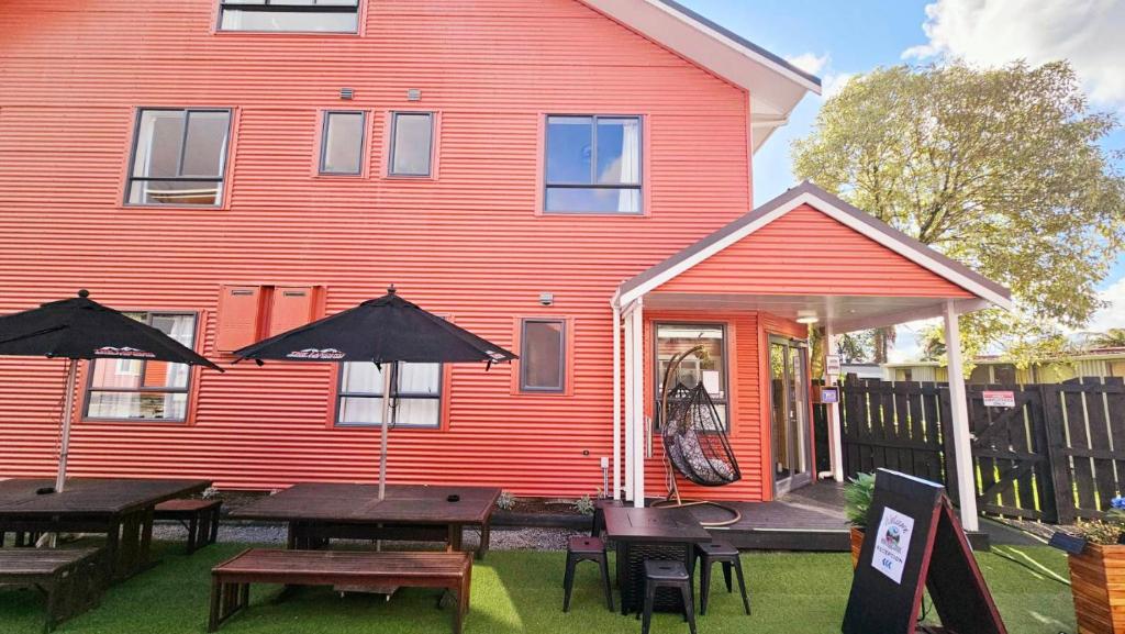 Hoone, kus hostel asub
