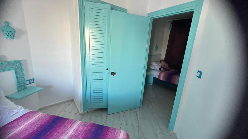 Postel nebo postele na pokoji v ubytování Hôtel Etoile de Mer