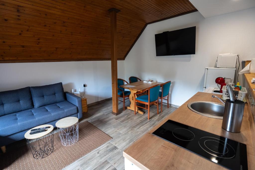 Posezení v ubytování Apartment Ivanka