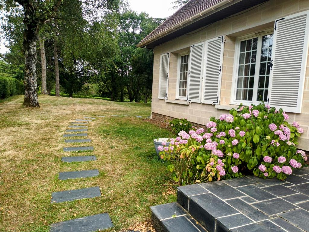 Zahrada ubytování Mont Joly Gîte