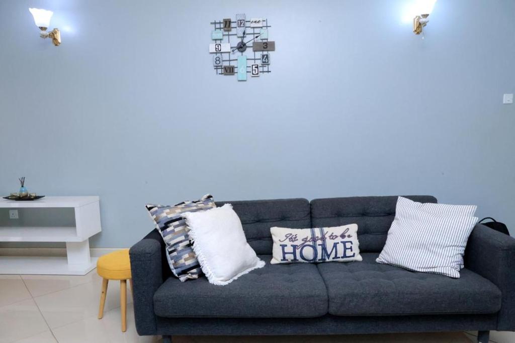 Posezení v ubytování NCI Residence