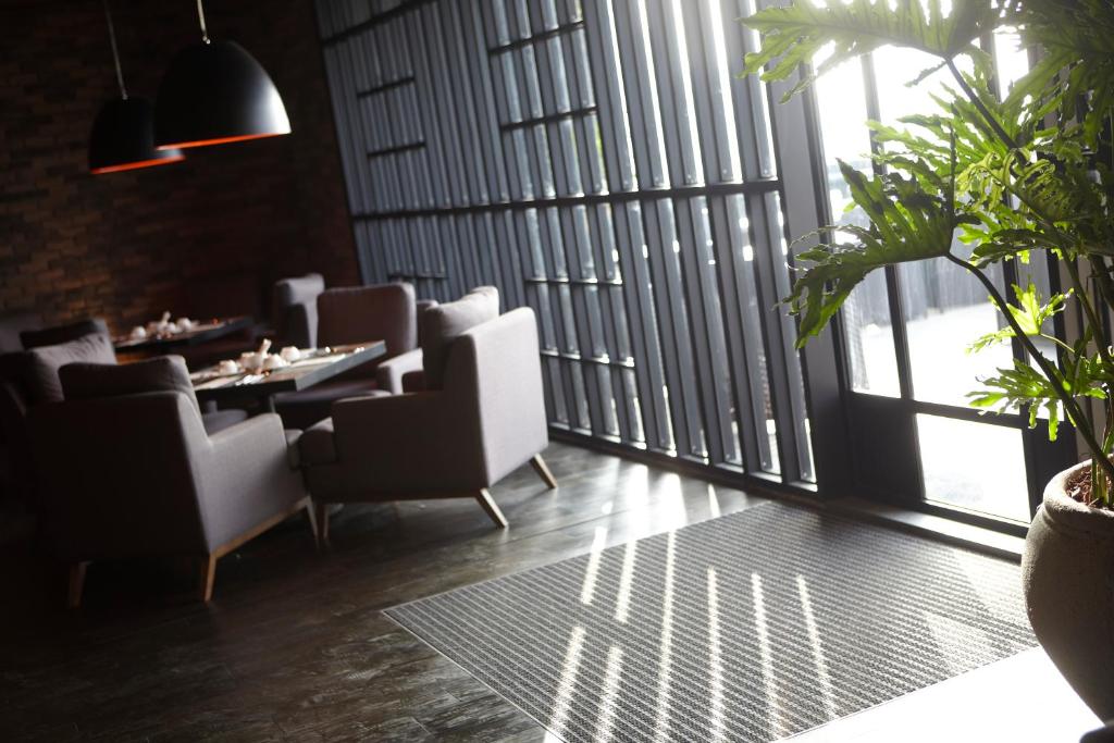 Posezení v ubytování Hotel Dùa