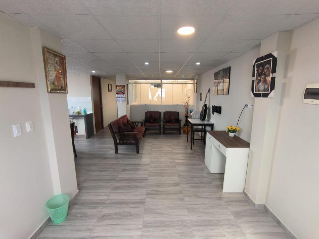 Η κουζίνα ή μικρή κουζίνα στο Departamento en Ilo