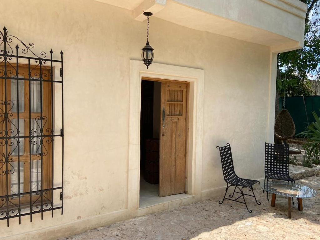 Un patio sau altă zonă în aer liber la Harmony