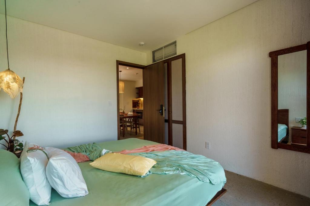Postel nebo postele na pokoji v ubytování Camfusion House